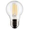 Satco 4w G16.5 Globe Filament LED 2700K Medium Base Dimmable - 40w equiv